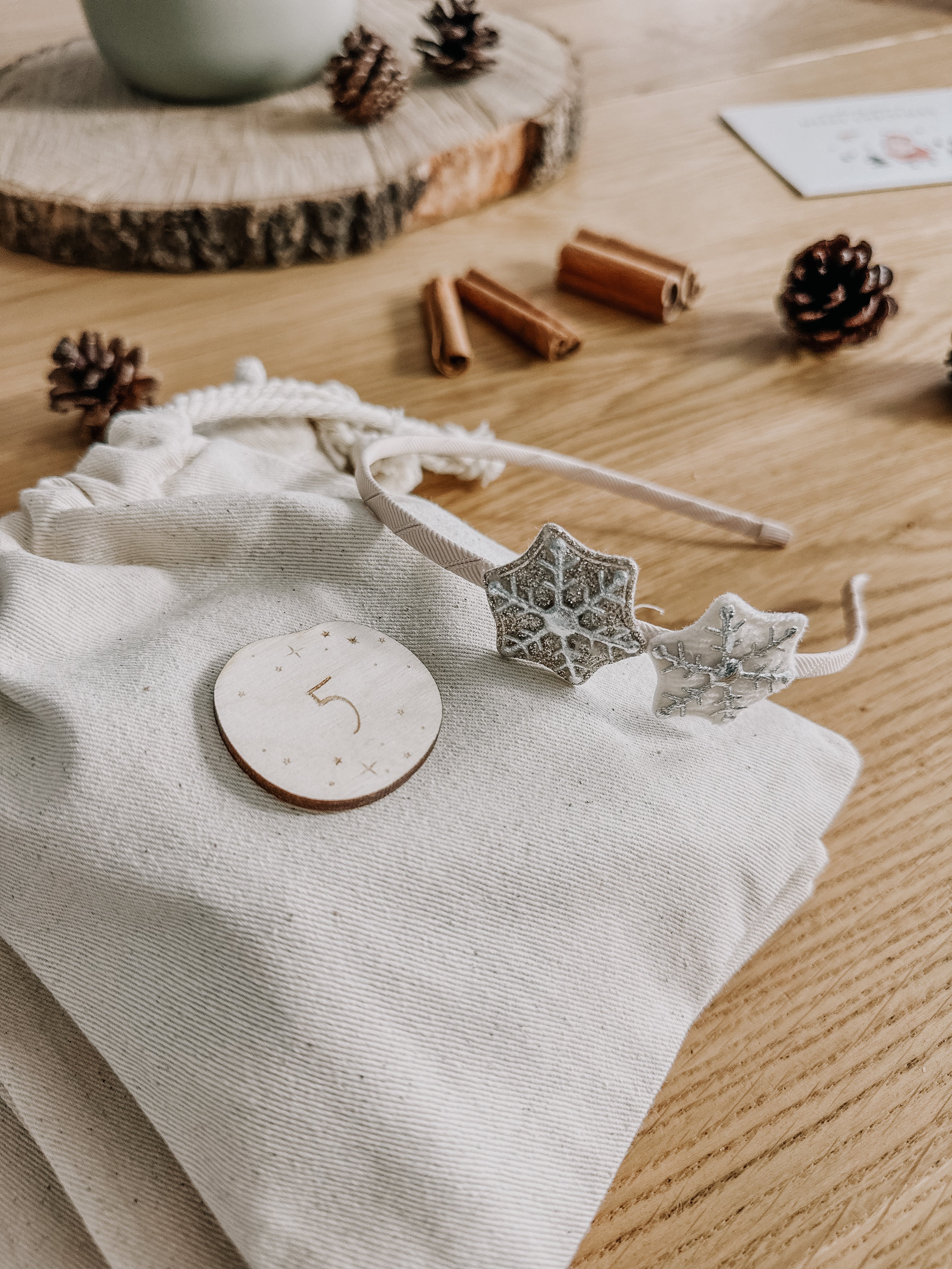 Adventskalenderzahlen | Zahlen | DIY Adventskalender | Advent | Weihnachtsdeko - 'Sternenstaub' - lyllevenn-store