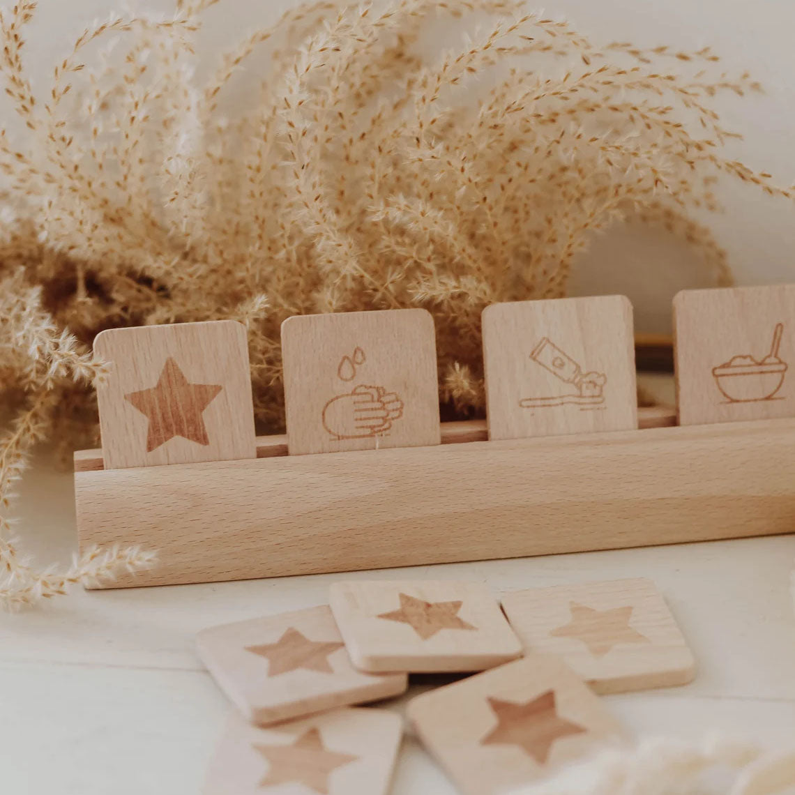 TAGESABLAUF - Morgenroutine mit Regal