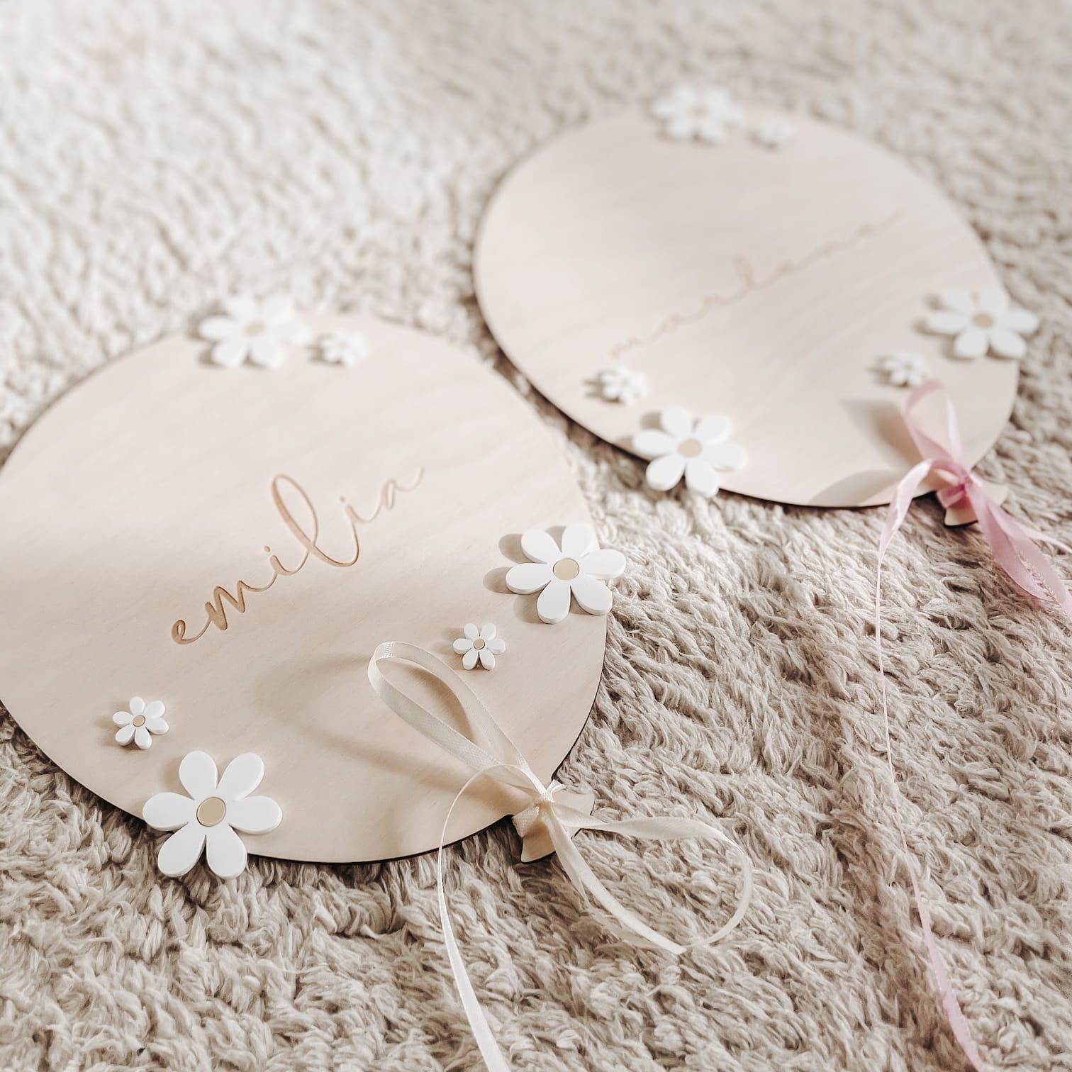 Türschild Kinderzimmer – Luftballon Daisy