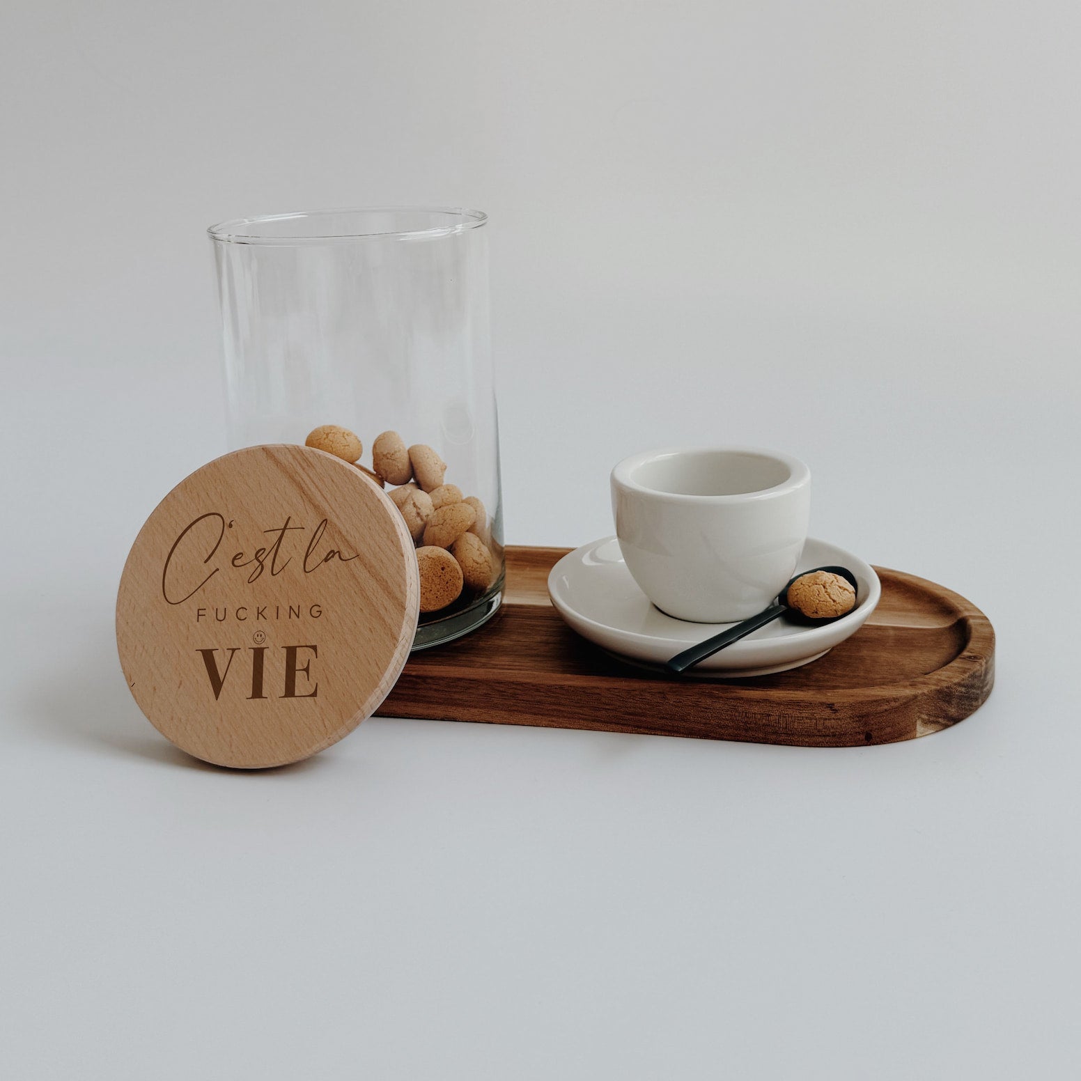 Personalisiertes Vorratsglas - C'est la Fucking Vie