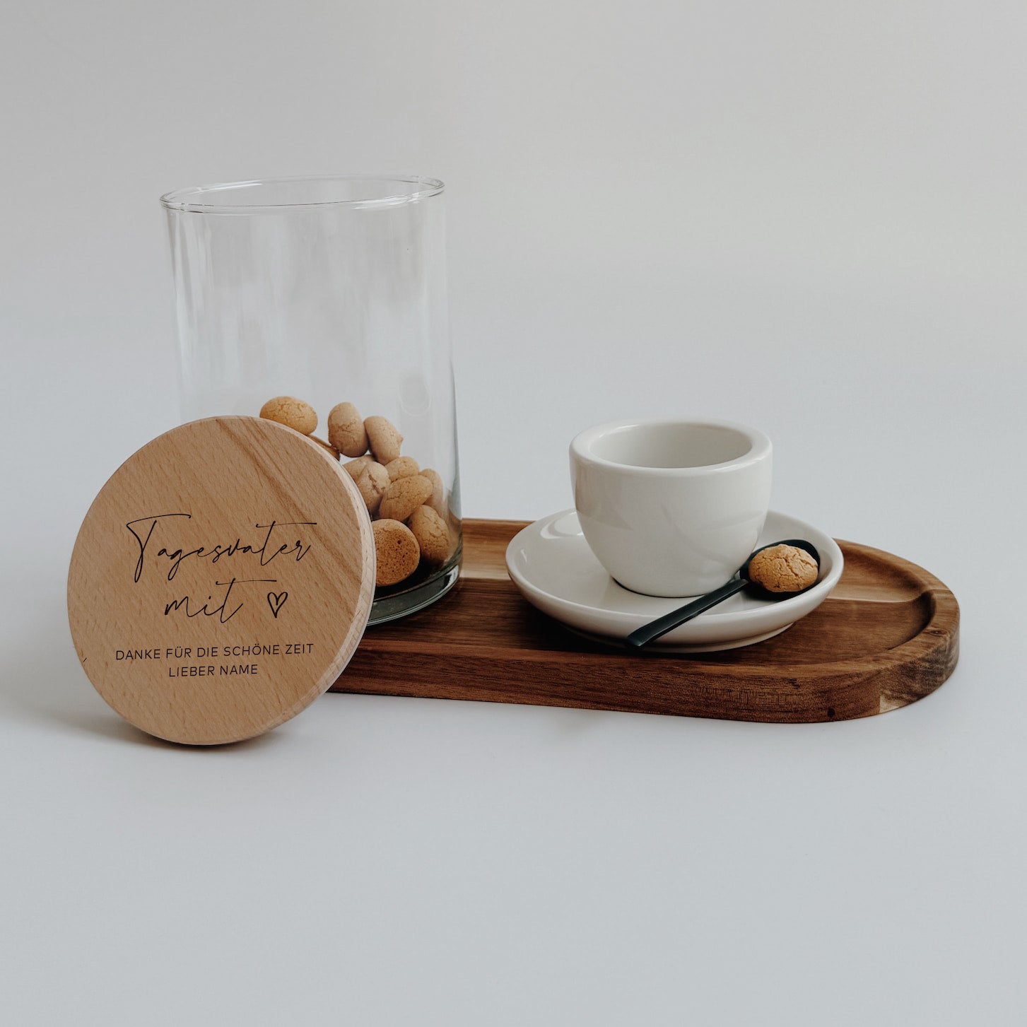 Personalisierte Vorratsgläser - für Tagesmutter und Tagesvater