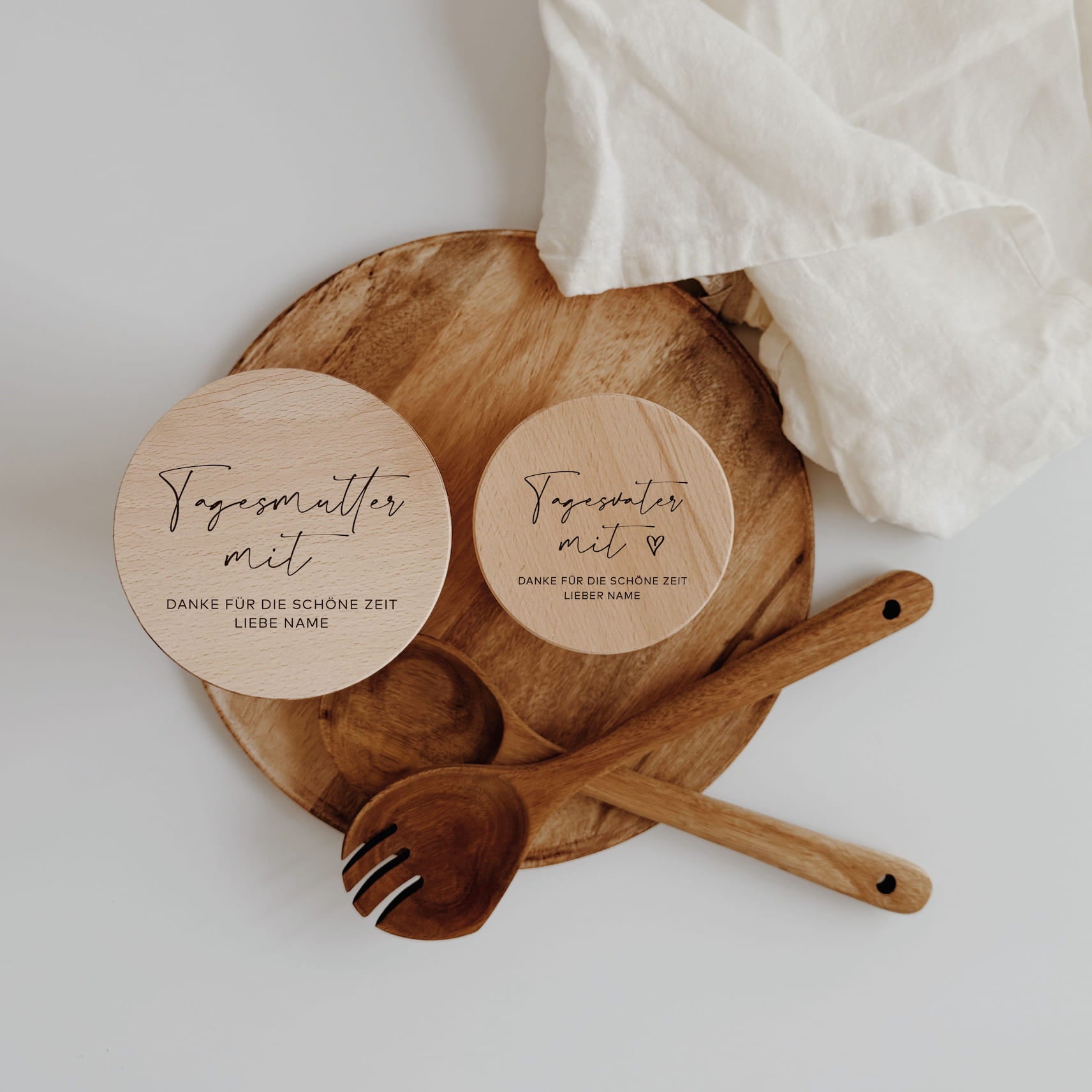 Personalisierte Vorratsgläser - für Tagesmutter und Tagesvater