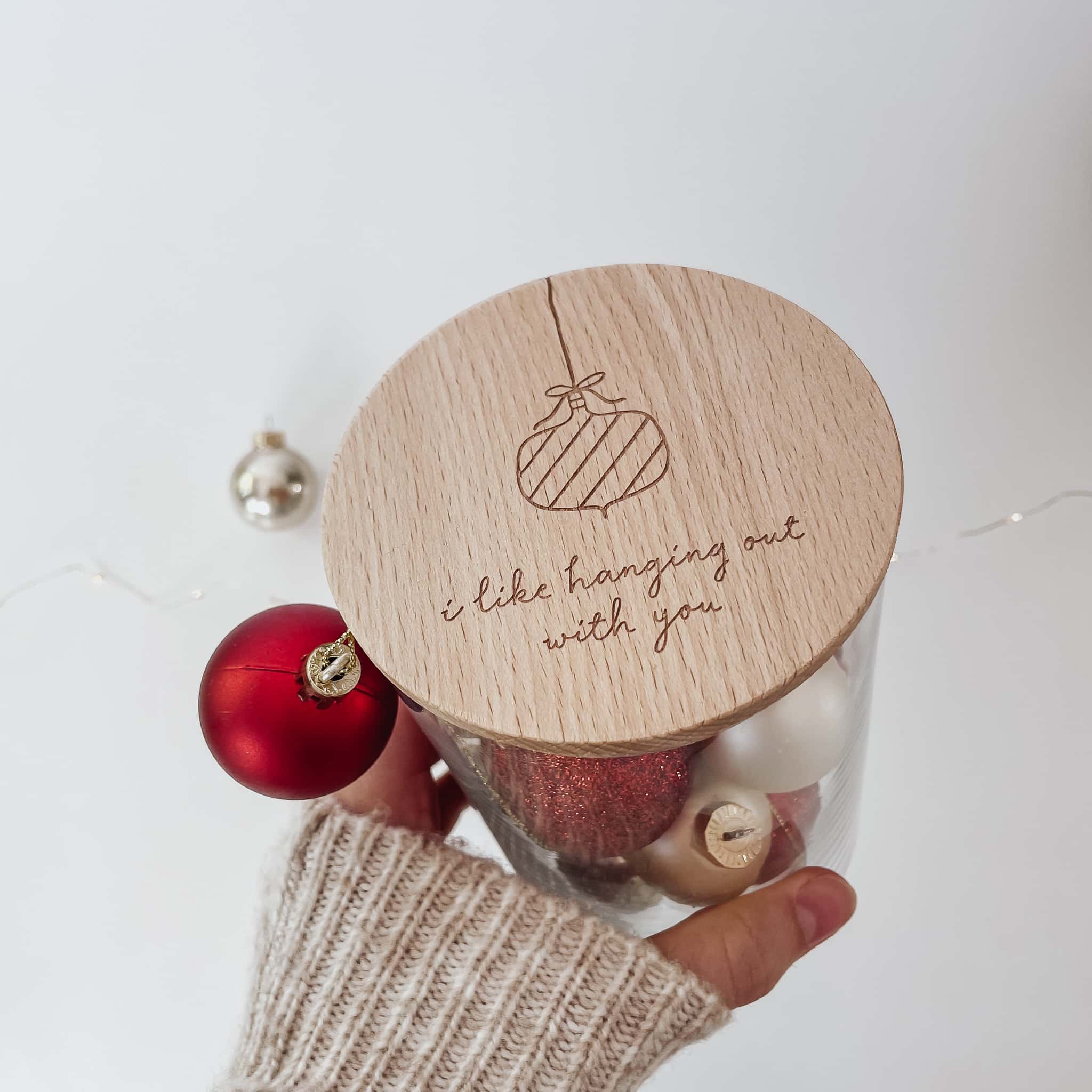 Personalisiertes Vorratsglas – hanging out