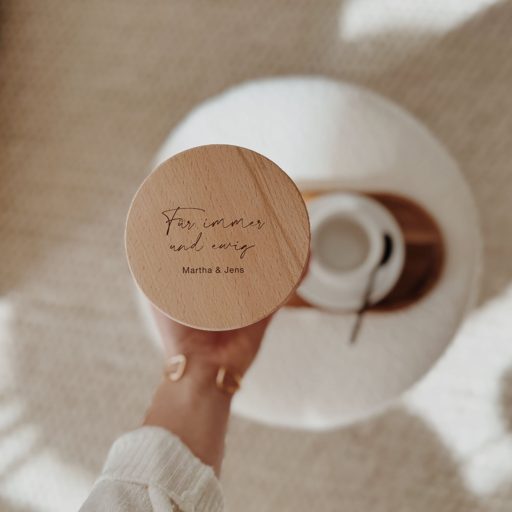 Personalisiertes Vorratsglas - zur Hochzeit