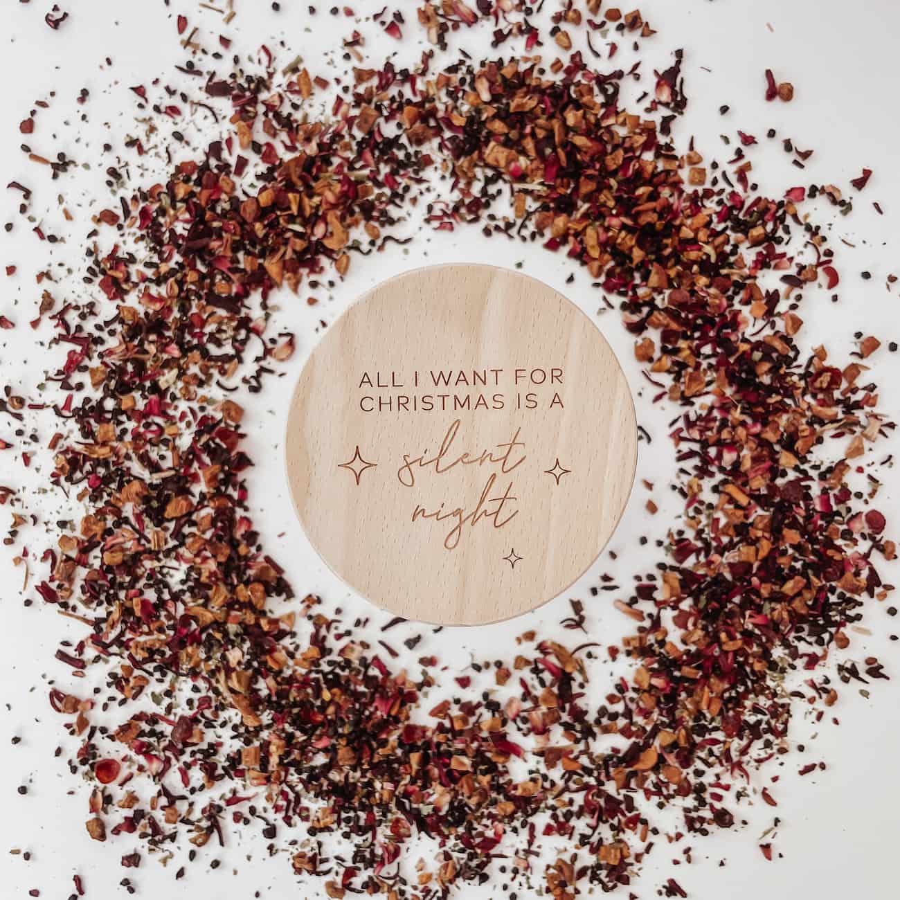 Personalisiertes Vorratsglas - silent night