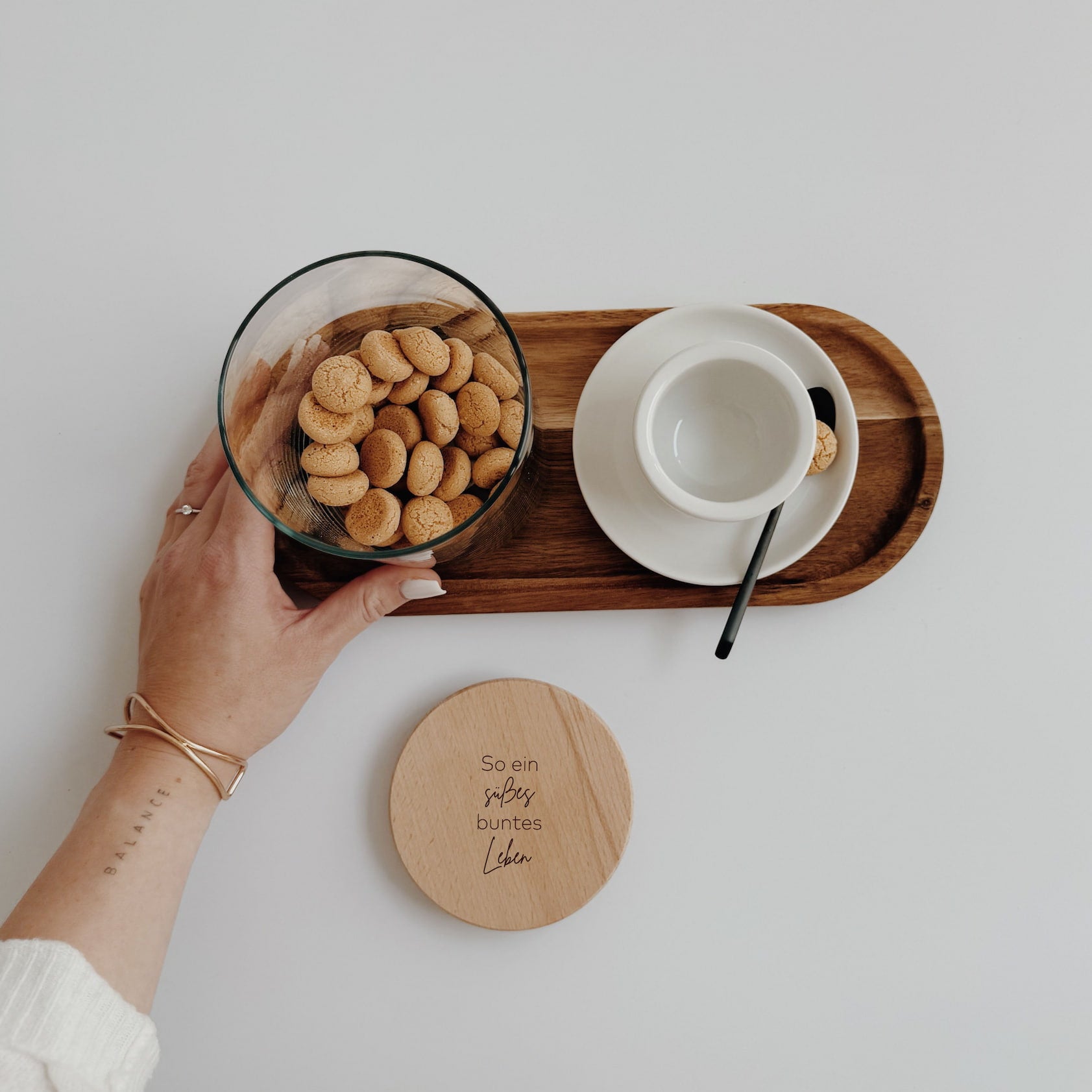 Personalisiertes Vorratsglas - für süße Glücksmomente