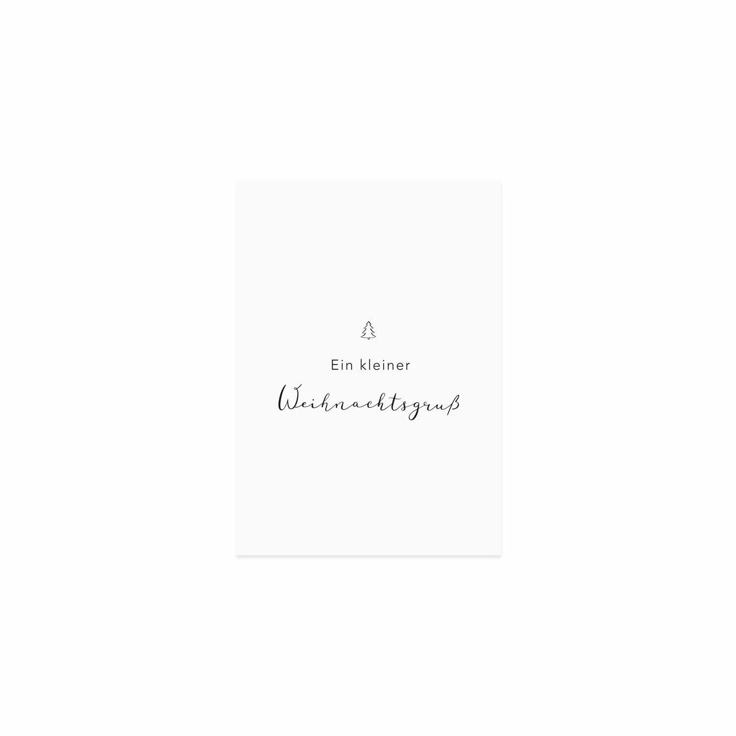 Weihnachtskarte „Weihnachtsgrüße"