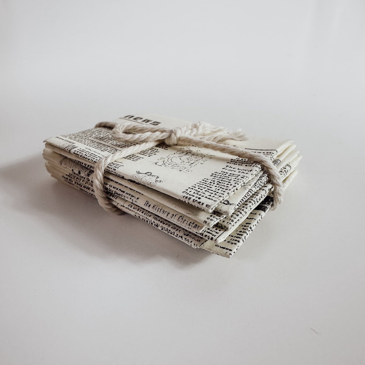 Miniatur Wichtel Zeitungen – gebundenes Bündel