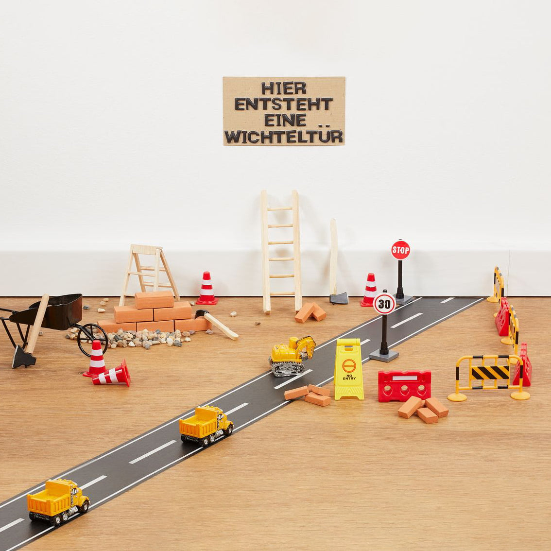 Miniatur Ziegelsteine – Wichtel Zubehör für die Wichtelwelt 5er Set