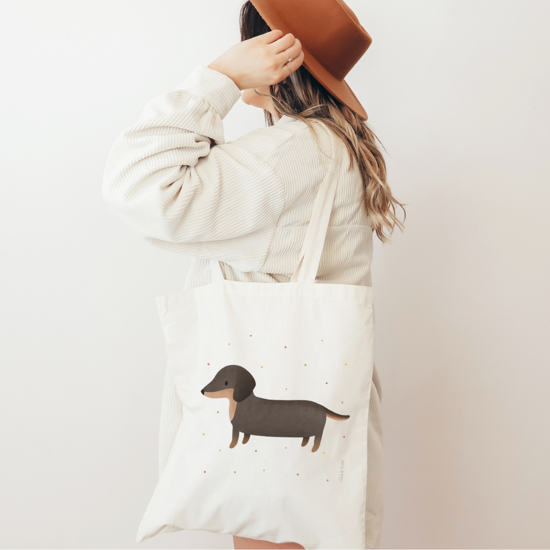 Baumwollbeutel – Dackel