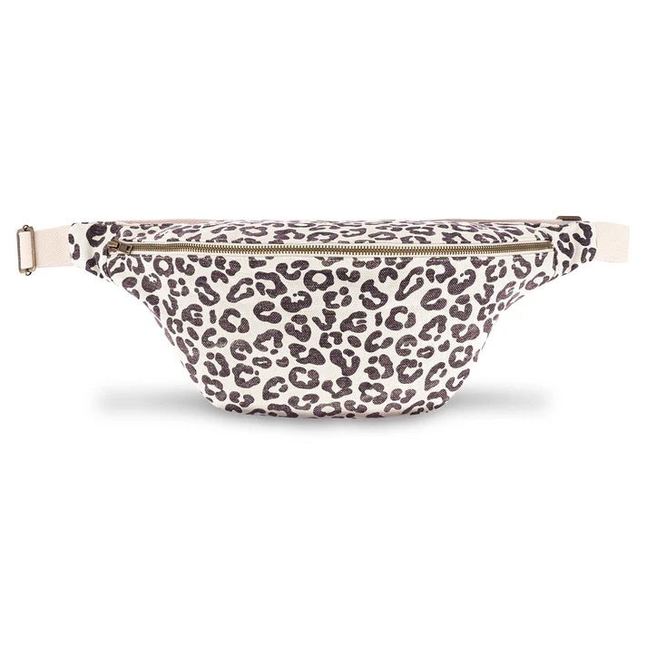 BANANA BAG LEOPARD – GREIGE - lyllevenn