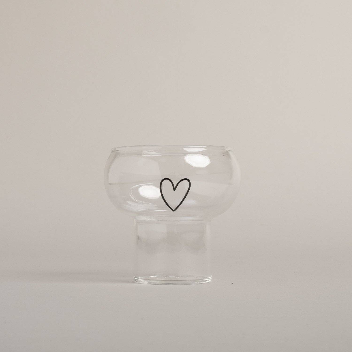 Bubble Glas 'Herz' - lyllevenn