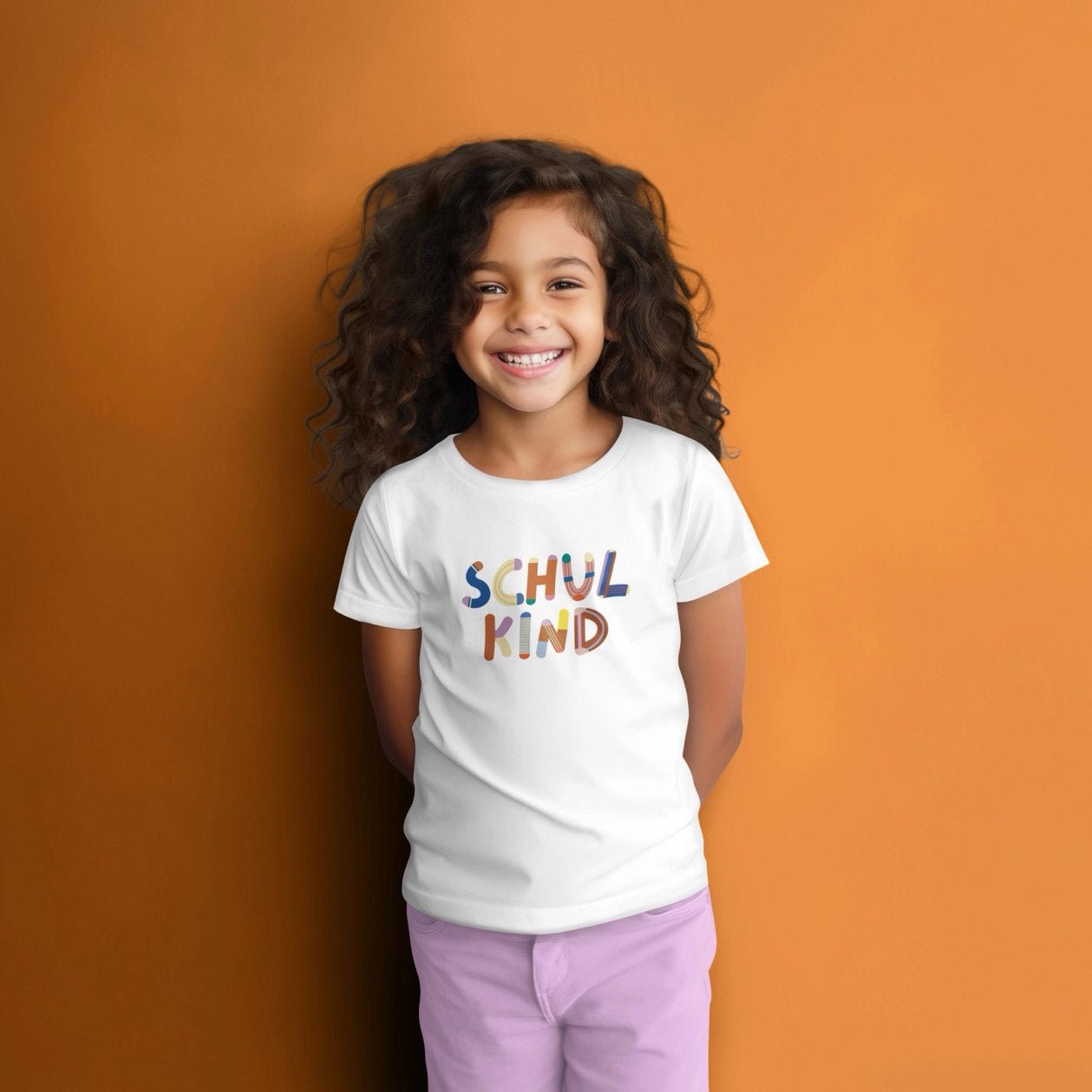 Bügelbild - "Schulkind" Buntes ABC - lyllevenn