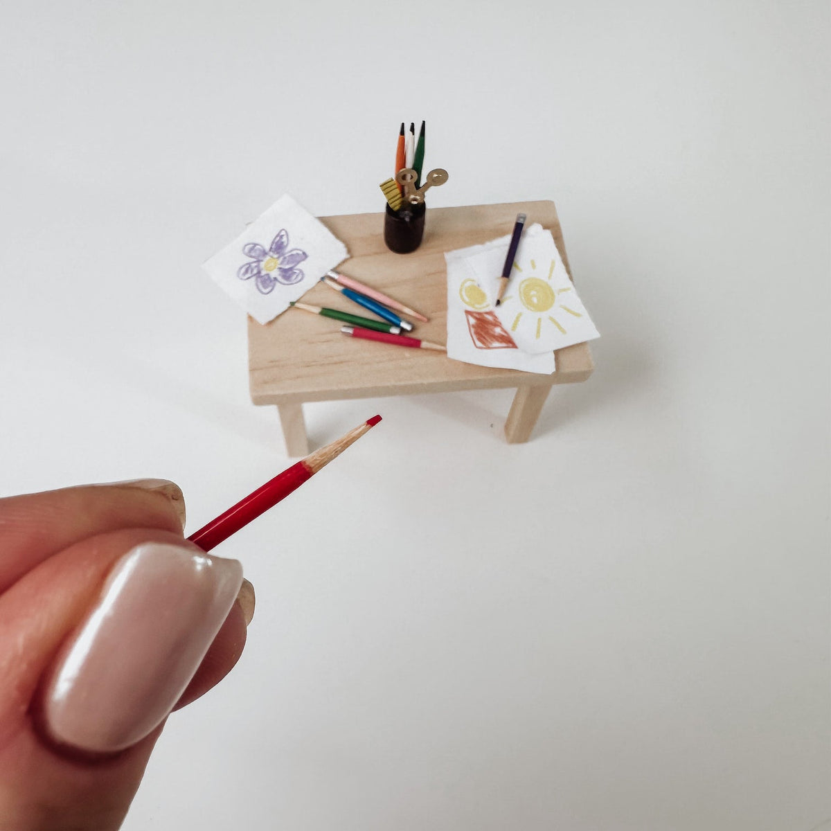 Buntstifte – Wichtel Zubehör & Miniatur Deko - lyllevenn
