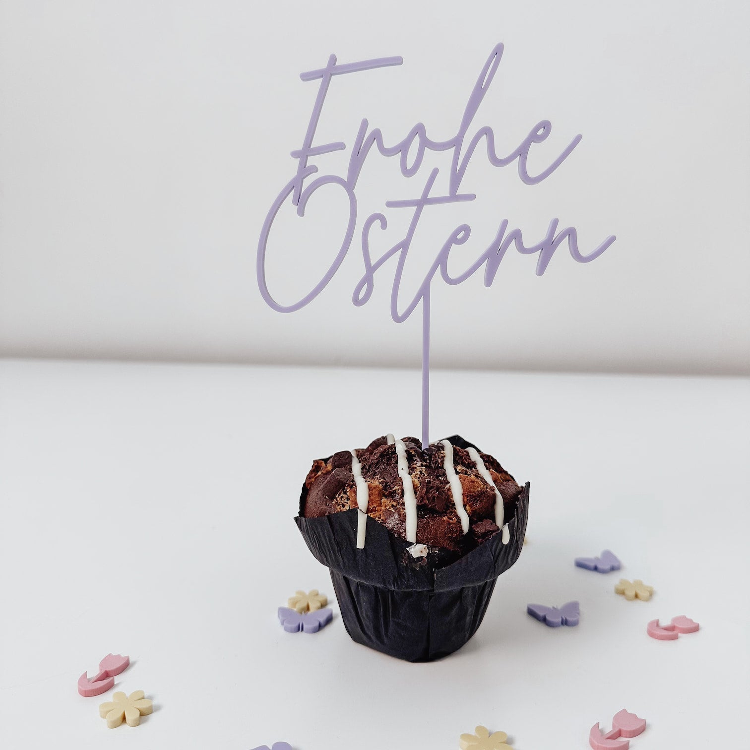 Cake Topper Acryl - Frohe Ostern - lyllevenn