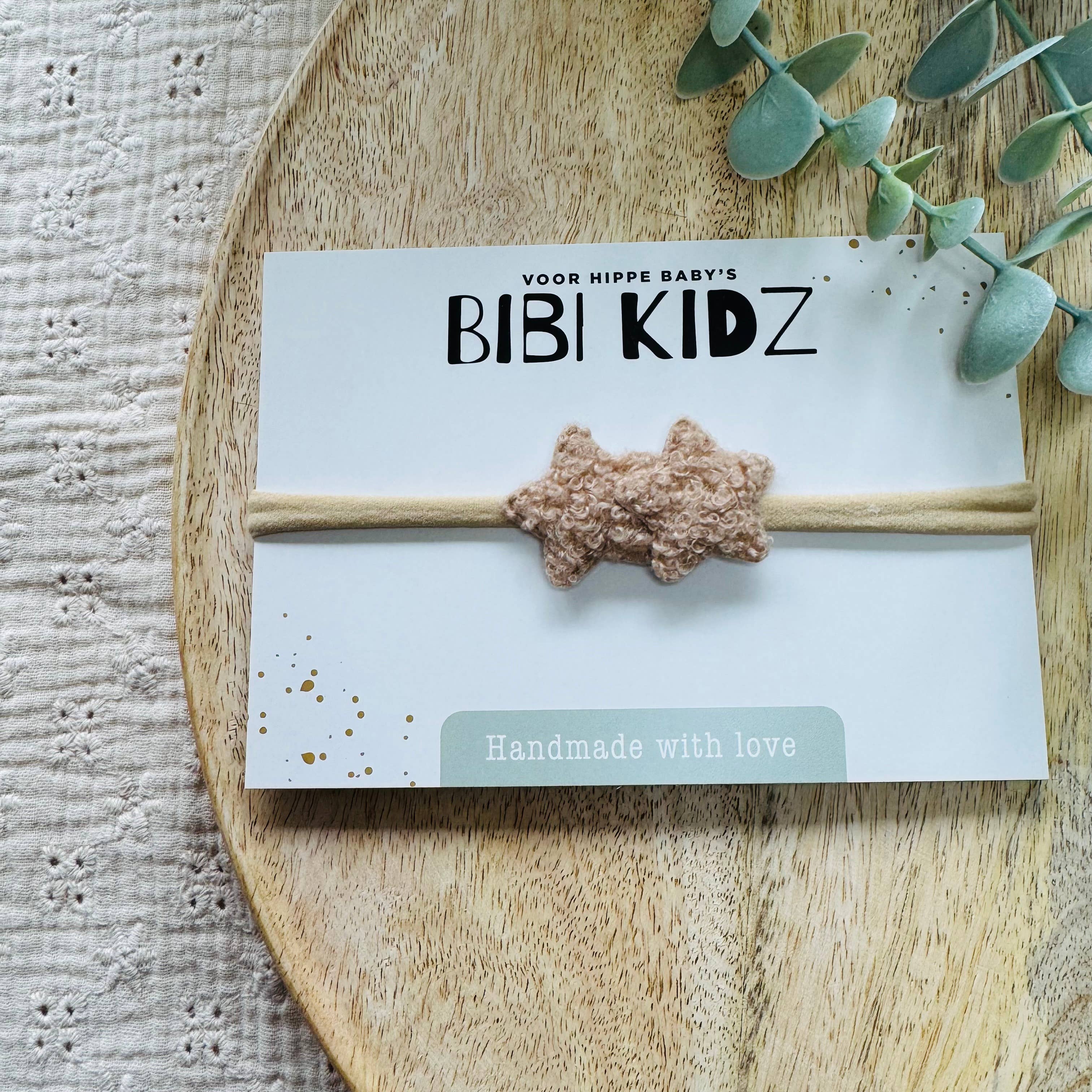 Haarband Teddy Sterne, weich & flexibel