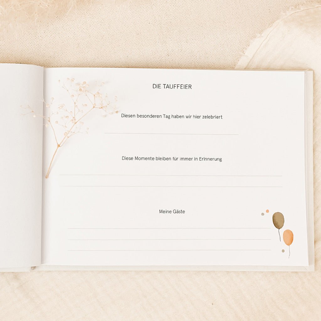 Erinnerungsbuch - Taufe - lyllevenn