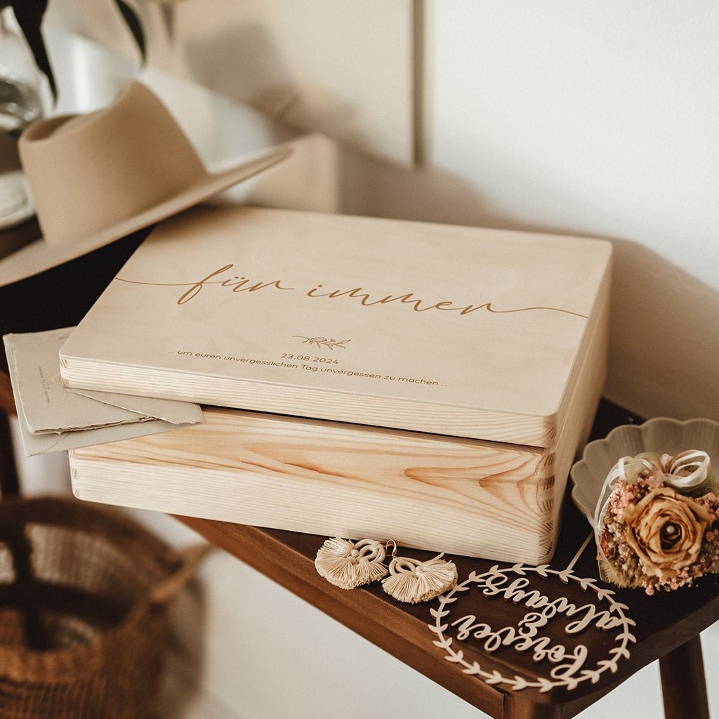 Erinnerungskiste personalisiert – für immer - lyllevenn