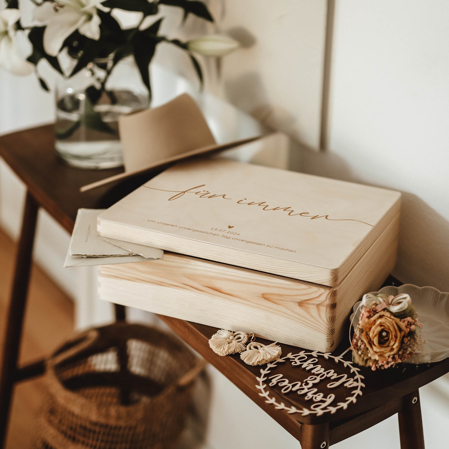 Erinnerungskiste personalisiert – für immer - lyllevenn