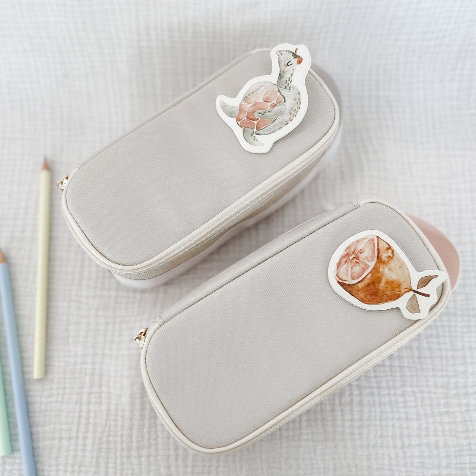 Etui, Federmäppchen – light blue - lyllevenn-store