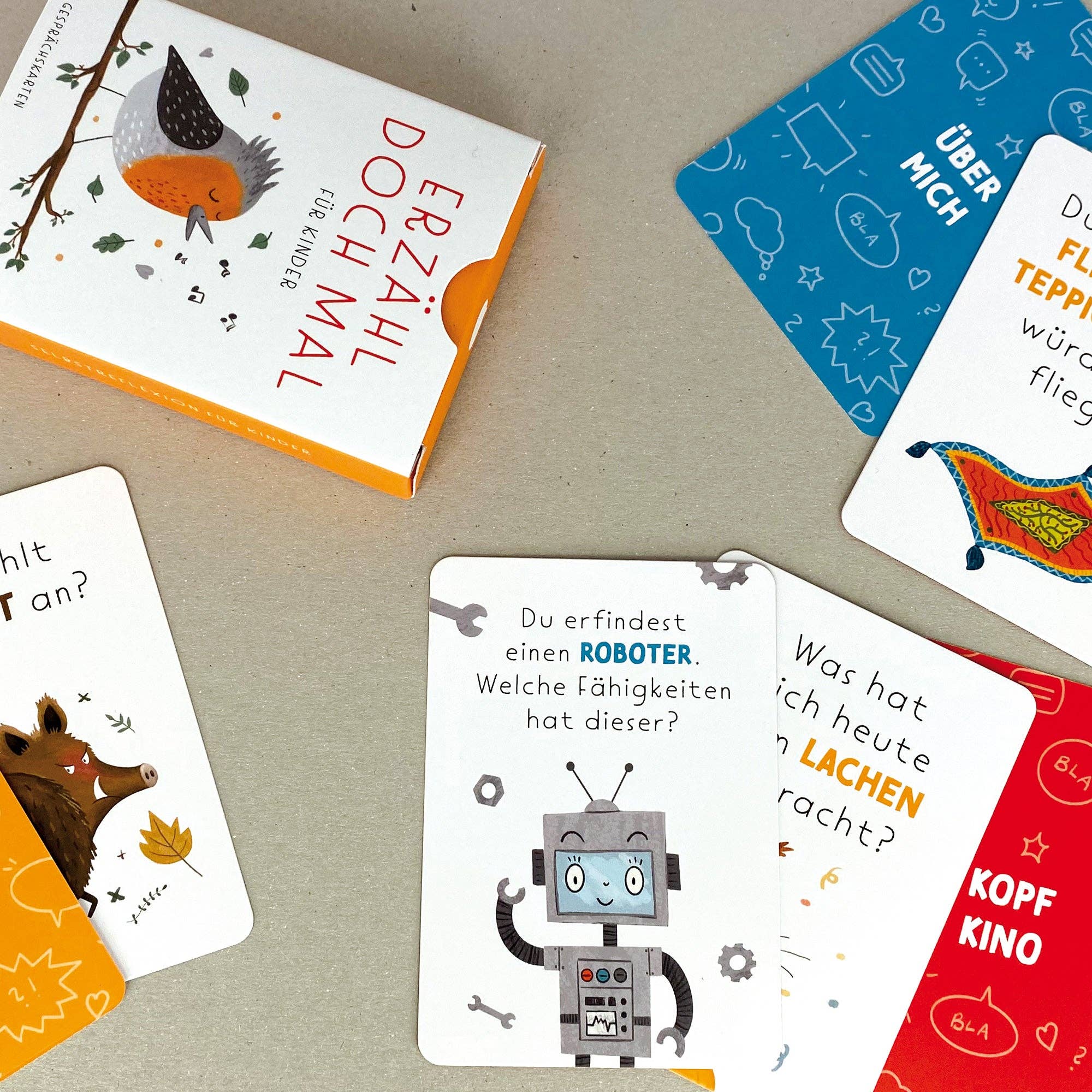 Erzähl doch mal - Gesprächskarten für Kinder & Eltern