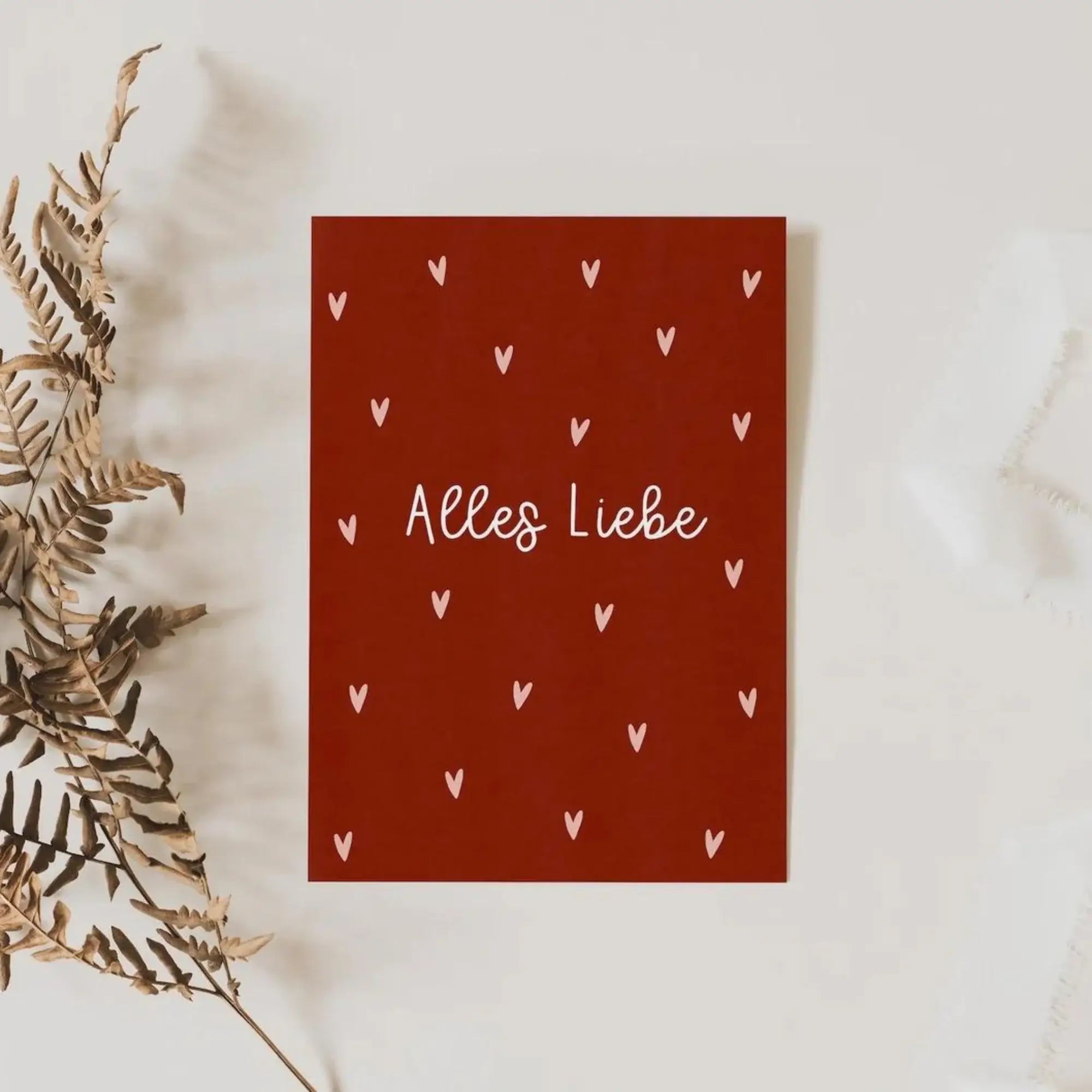 Geburtstagskarte - Alles Liebe - lyllevenn