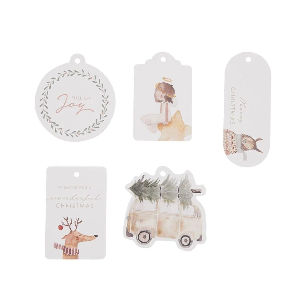 Geschenkeanhänger – Weihnachtsmotive - lyllevenn