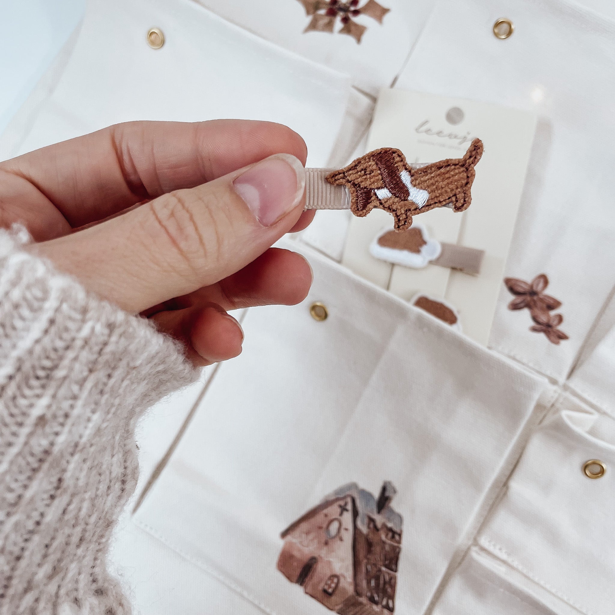 Haarclips - Dackel - lyllevenn