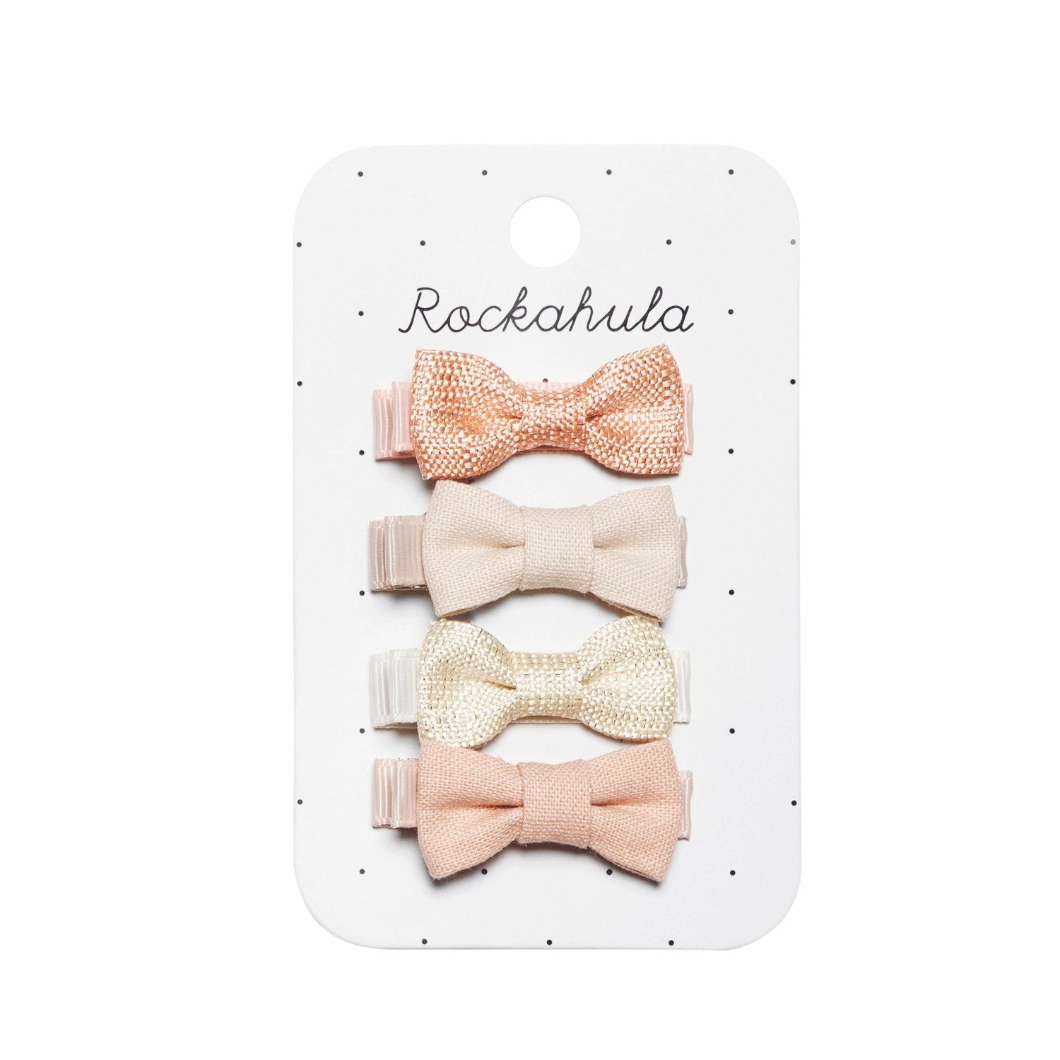 Haarclips - Rosa Mini Schleifen - lyllevenn