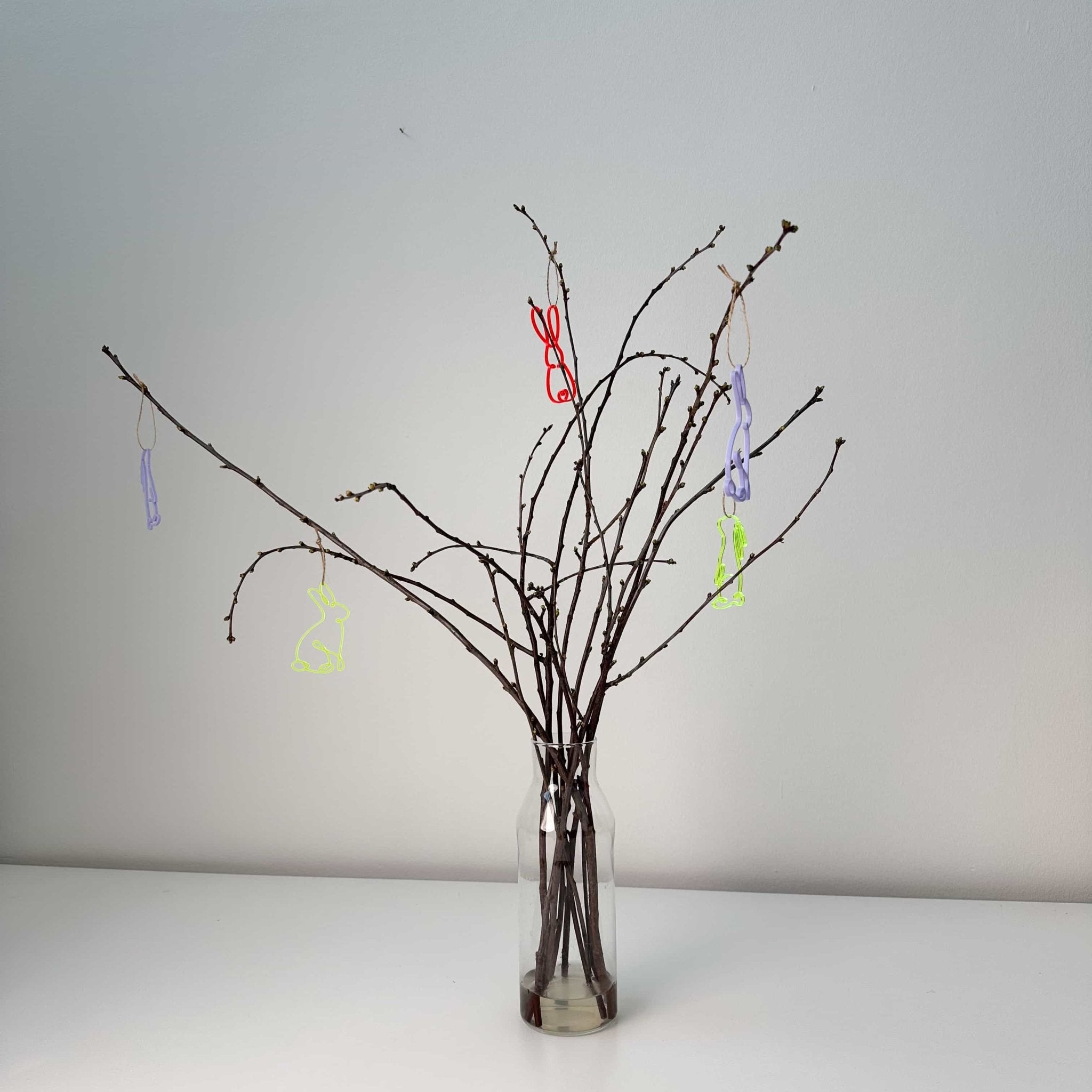 Hasen Anhänger Neon Set 3 oder 9 tlg. - lyllevenn