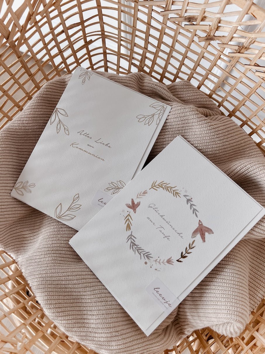 Klappkarte – Kommunion - lyllevenn