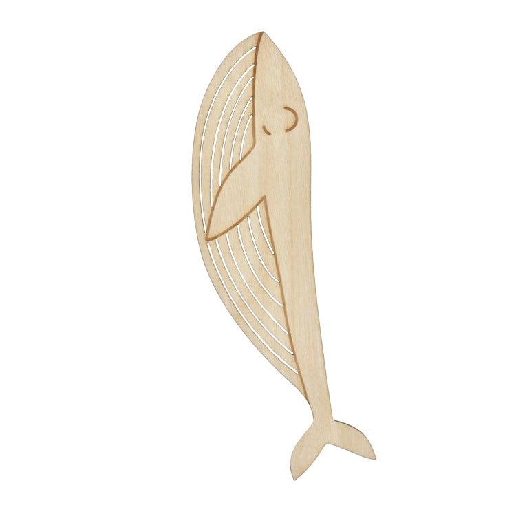 Lesezeichen aus Holz - Wal - lyllevenn
