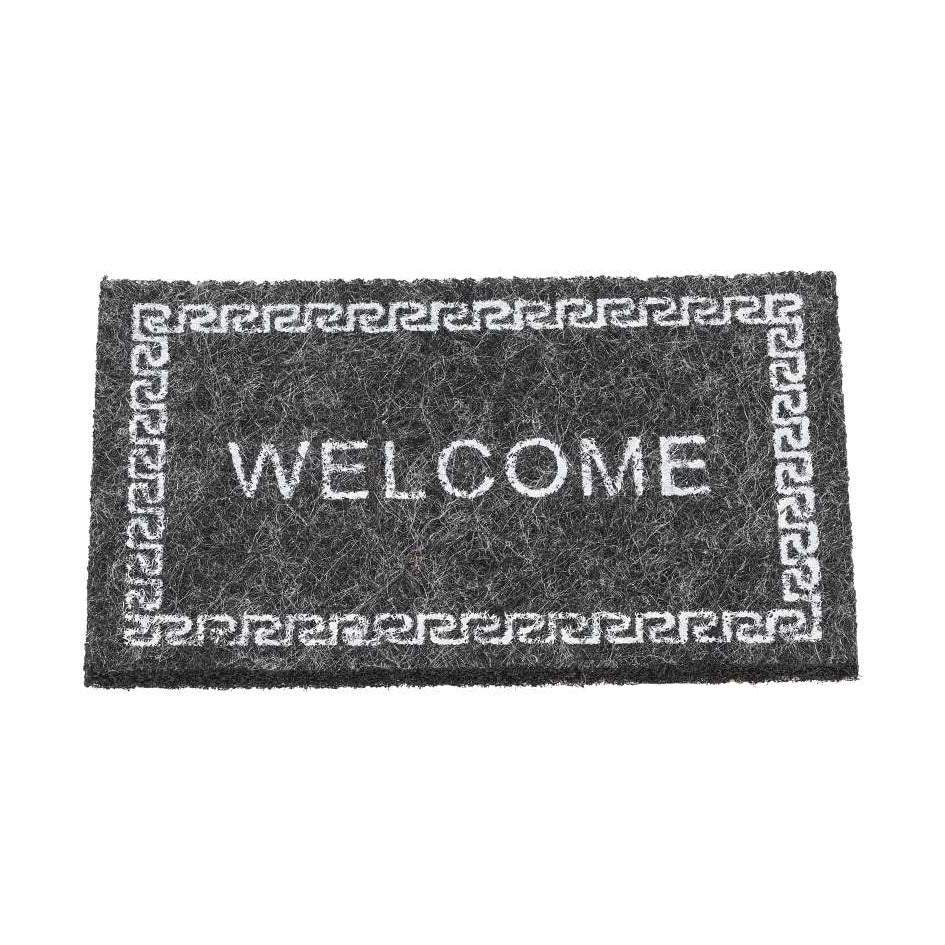 Mini Fußmatte „Welcome“ – Wichtel Zubehör in Braun oder Grau - lyllevenn