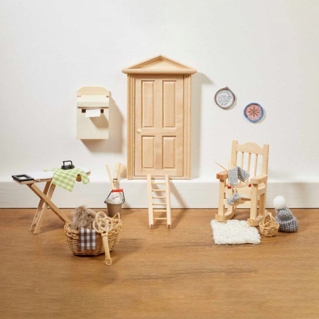 Mini Strickzeug – Wichtel Deko - lyllevenn