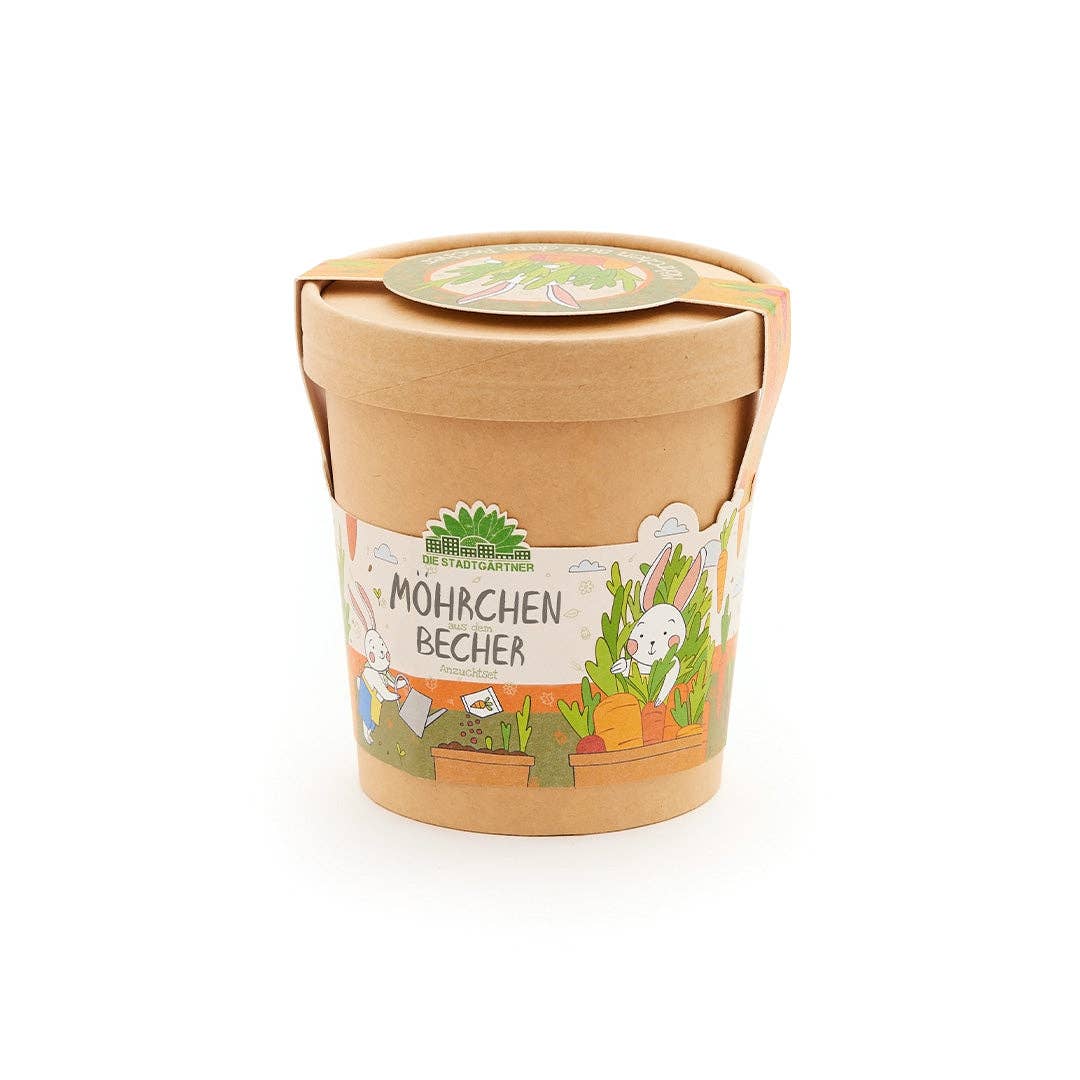 Möhrchen aus dem Becher – Anzuchtset Möhren - lyllevenn