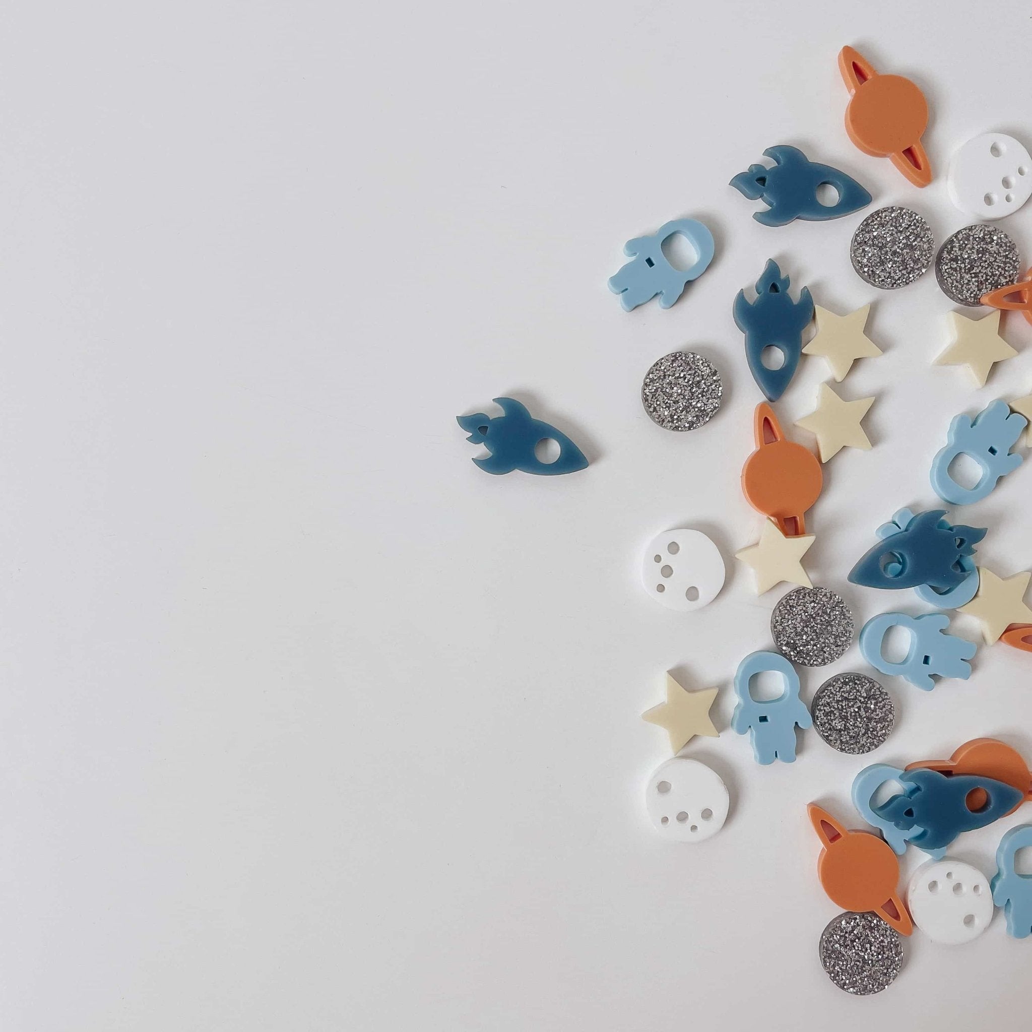 Nachhaltiges Konfetti aus Acryl - Weltall - lyllevenn