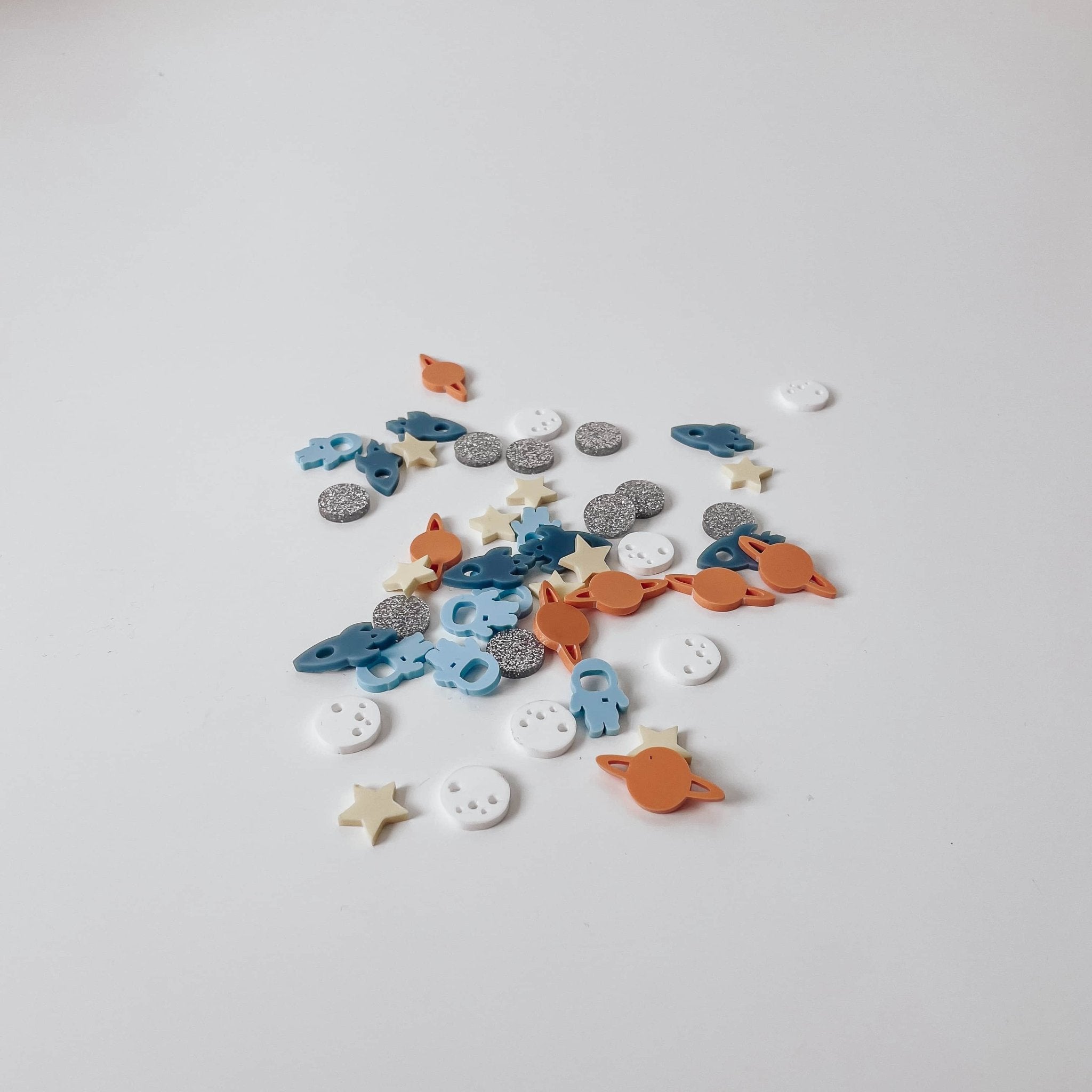 Nachhaltiges Konfetti aus Acryl - Weltall - lyllevenn