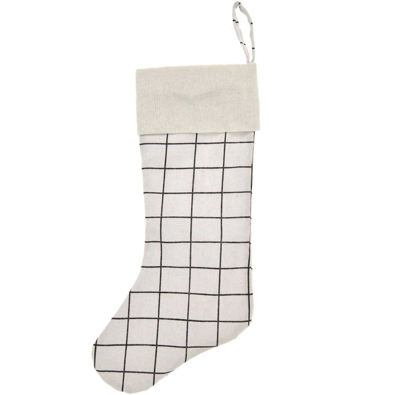 Nikolausstiefel kariert - lyllevenn