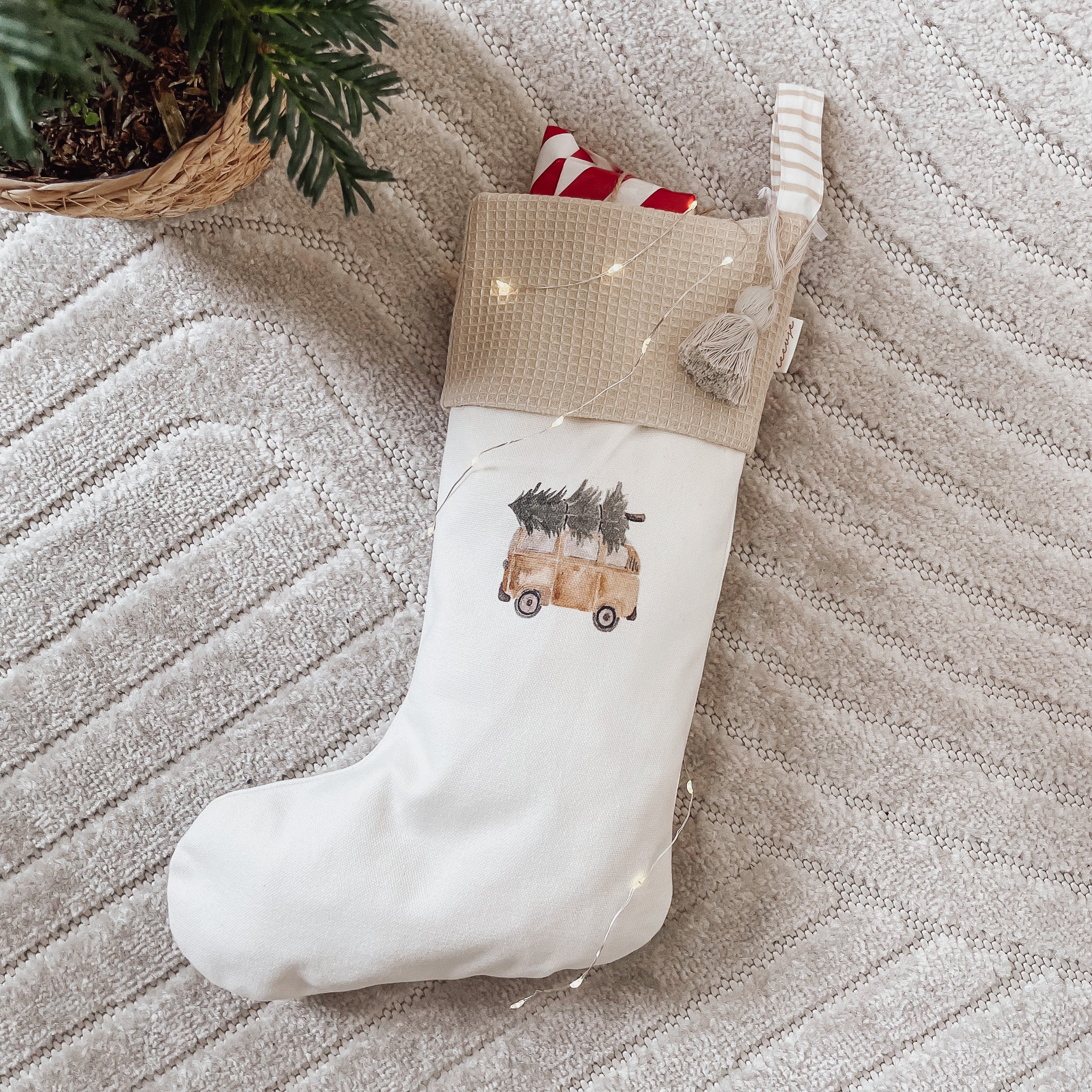 Nikolausstiefel - Weihnachtsbus - lyllevenn