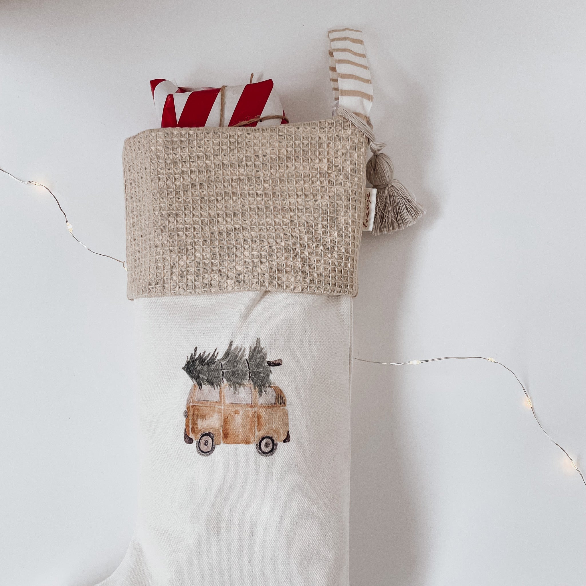 Nikolausstiefel - Weihnachtsbus - lyllevenn