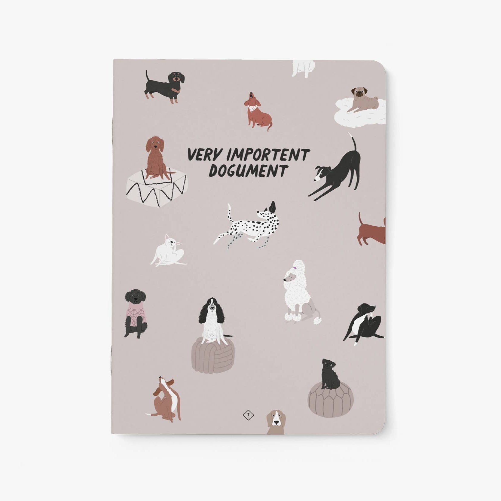 Notizheft wichtige DOGumente – Hunde - Design - lyllevenn
