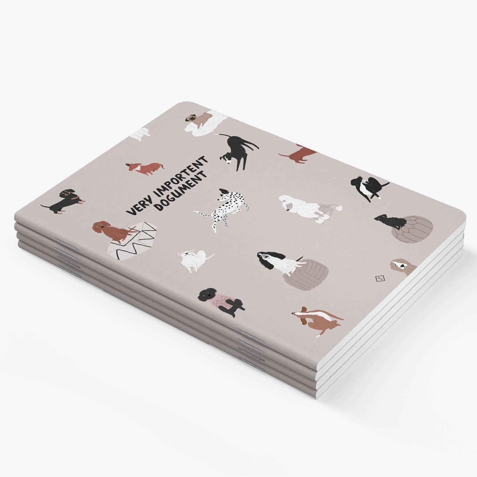 Notizheft wichtige DOGumente – Hunde - Design - lyllevenn