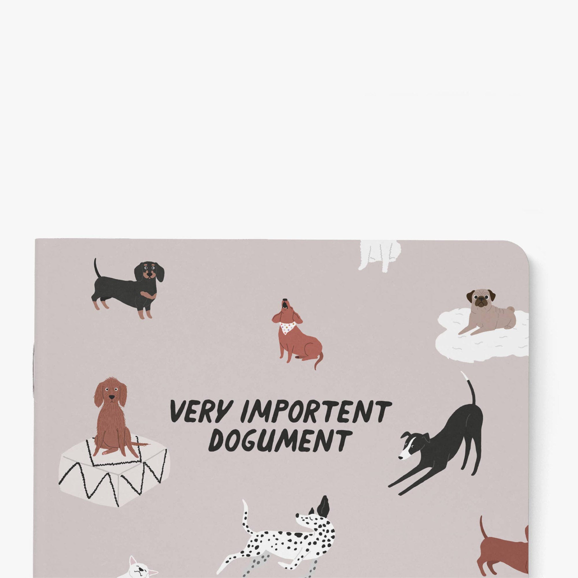 Notizheft wichtige DOGumente – Hunde - Design - lyllevenn