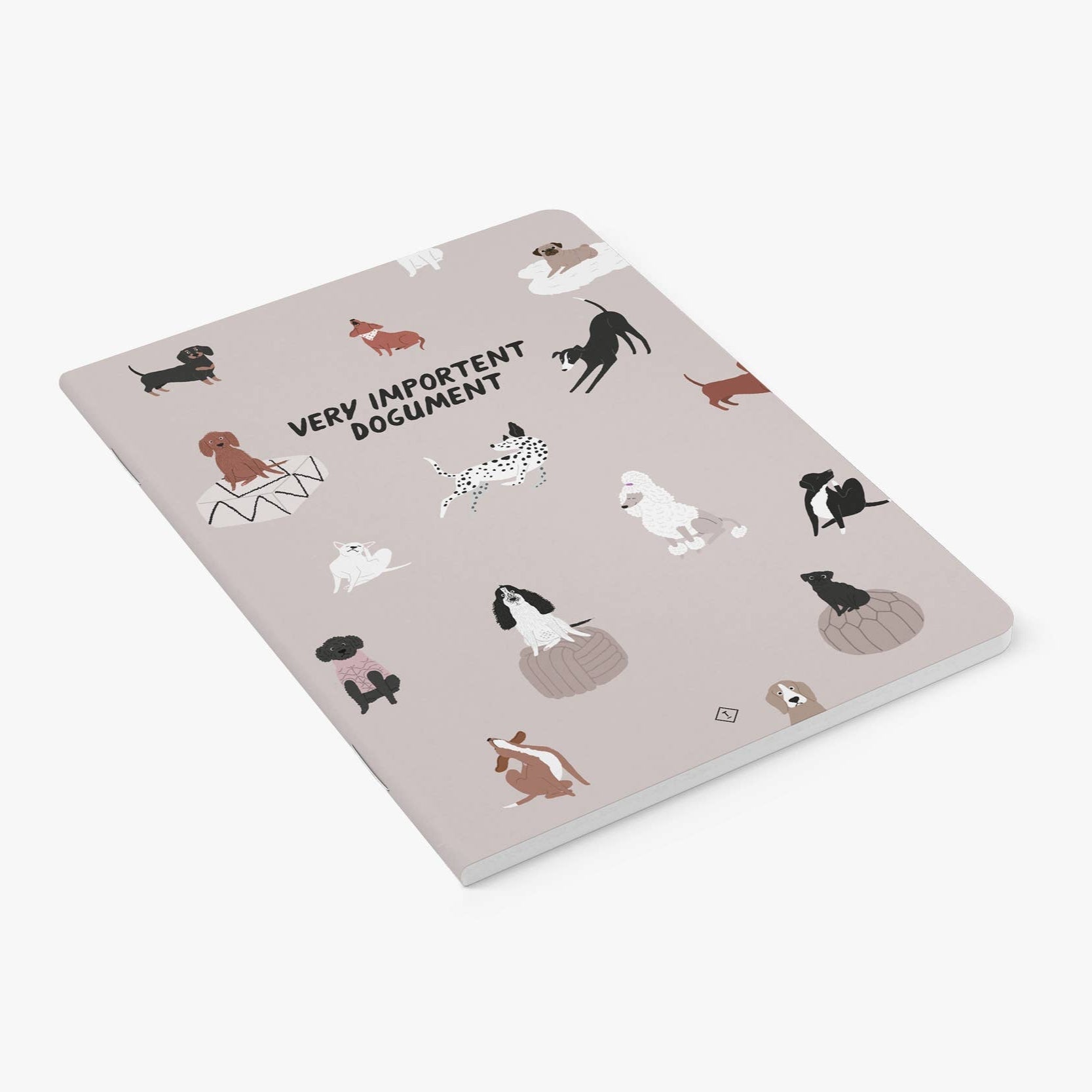 Notizheft wichtige DOGumente – Hunde - Design - lyllevenn
