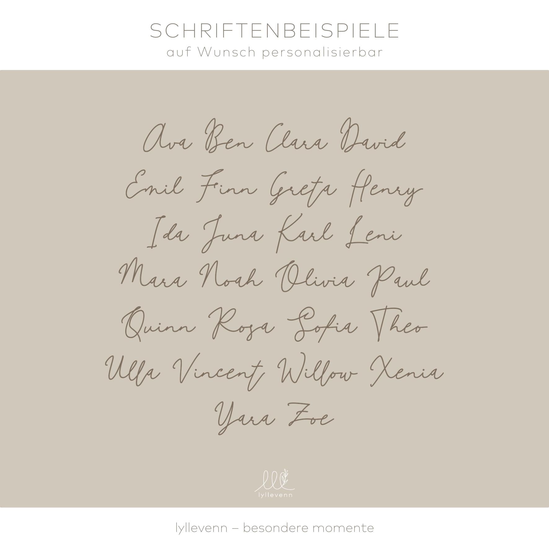 Personalisierter Kinderteller - Hase - lyllevenn