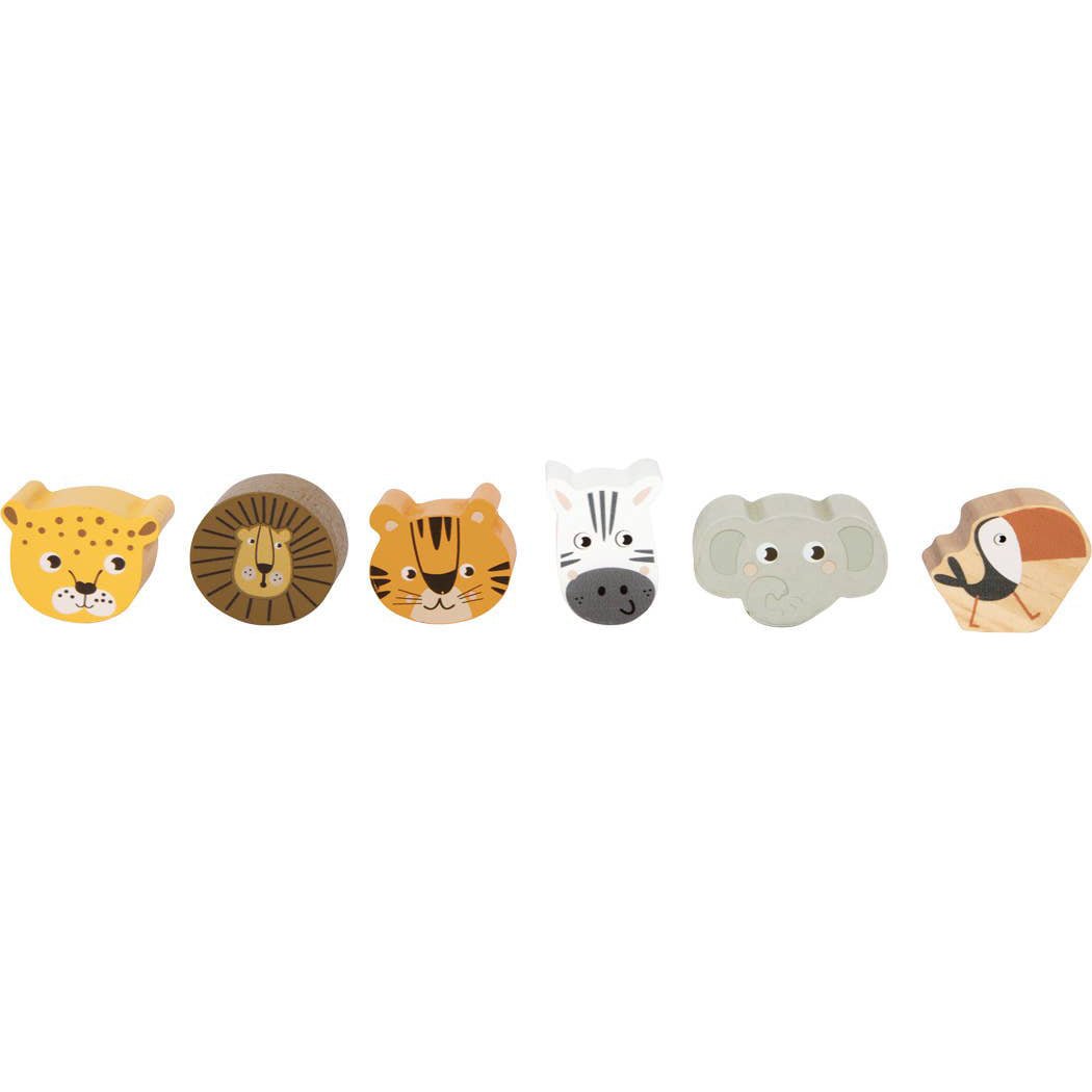 Personalisiertes Balancierspiel Arche Holz - Safari - lyllevenn