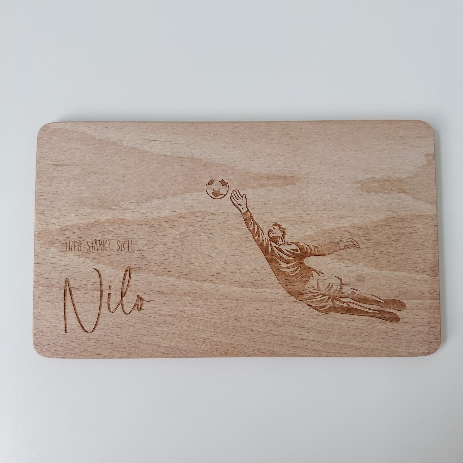 Personalisiertes Frühstücksbrettchen - Fertige Designs - lyllevenn