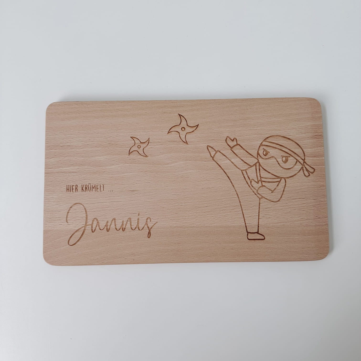 Personalisiertes Frühstücksbrettchen - Fertige Designs - lyllevenn