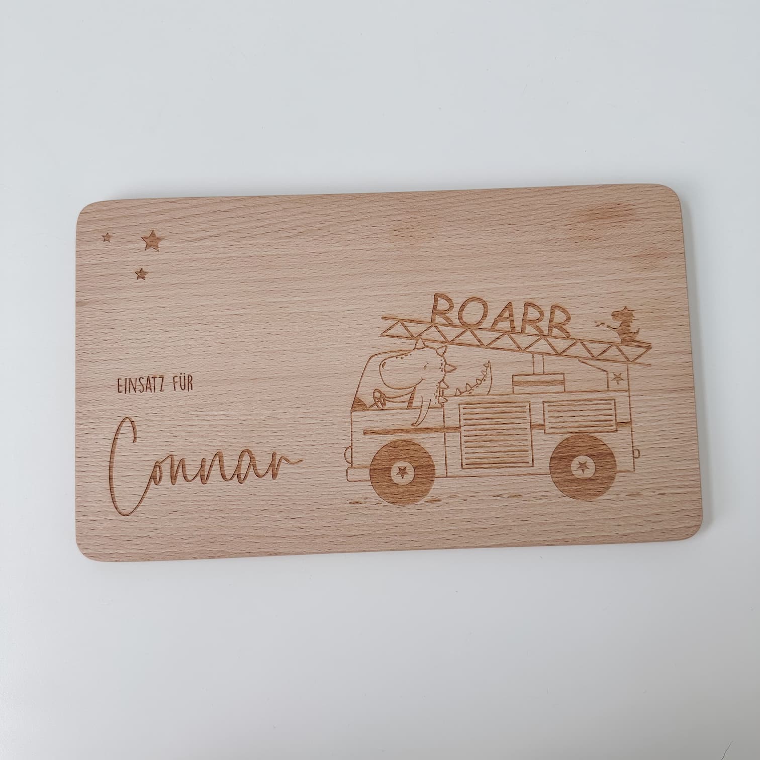 Personalisiertes Frühstücksbrettchen - Fertige Designs - lyllevenn