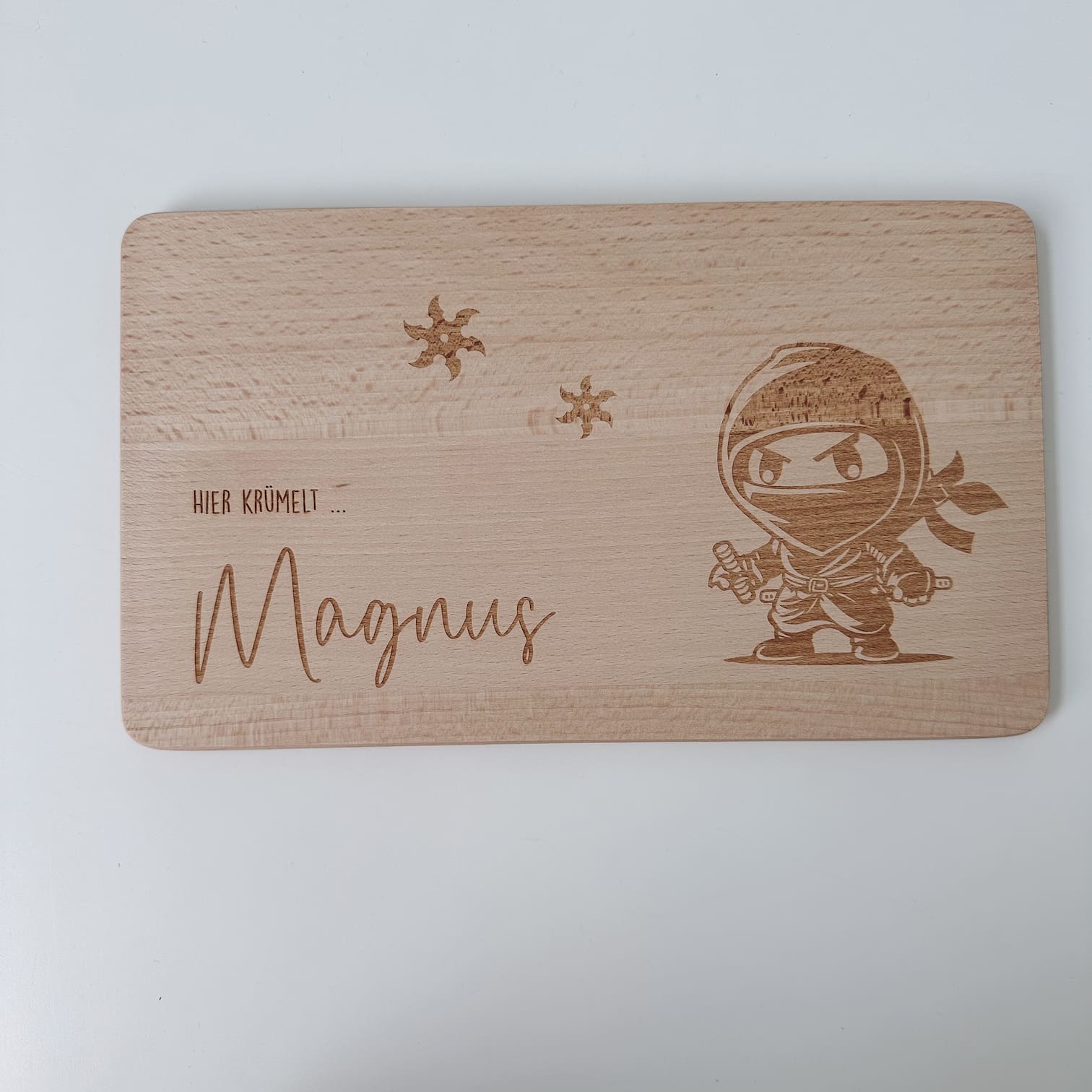 Personalisiertes Frühstücksbrettchen - Fertige Designs - lyllevenn